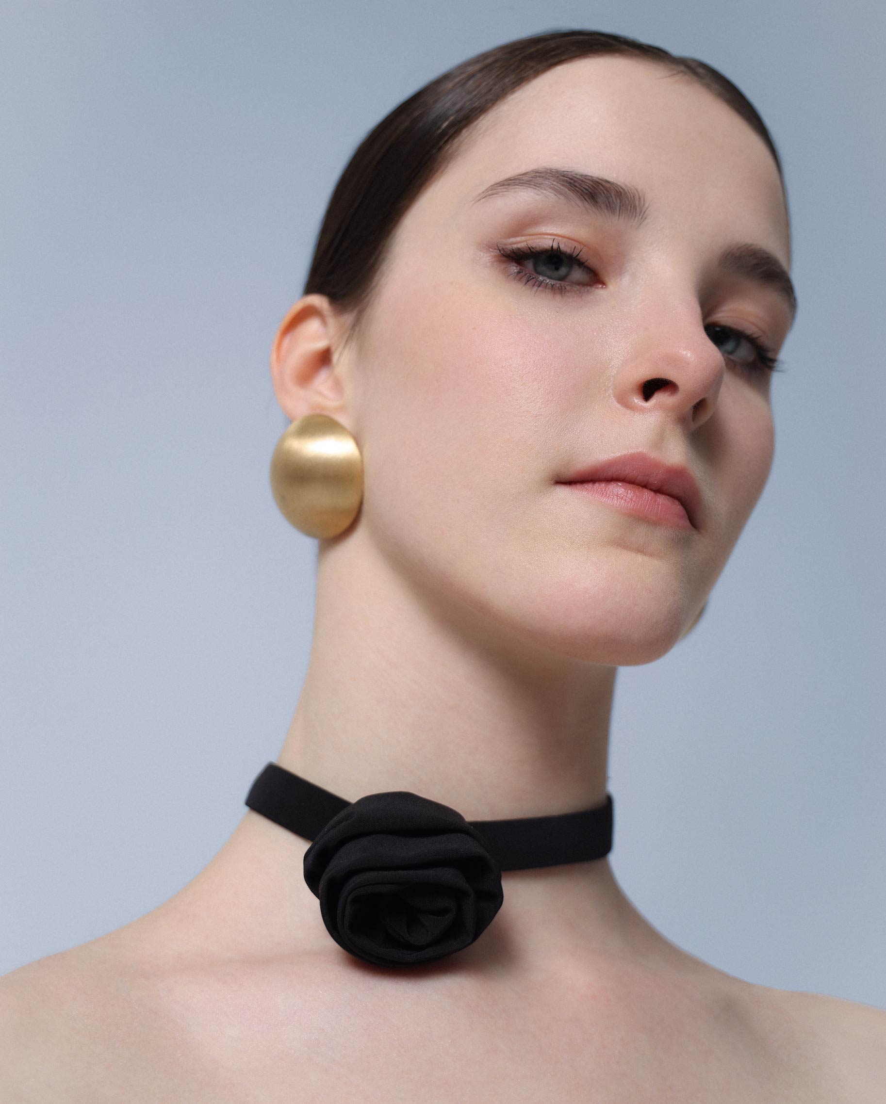 Choker Rose Black