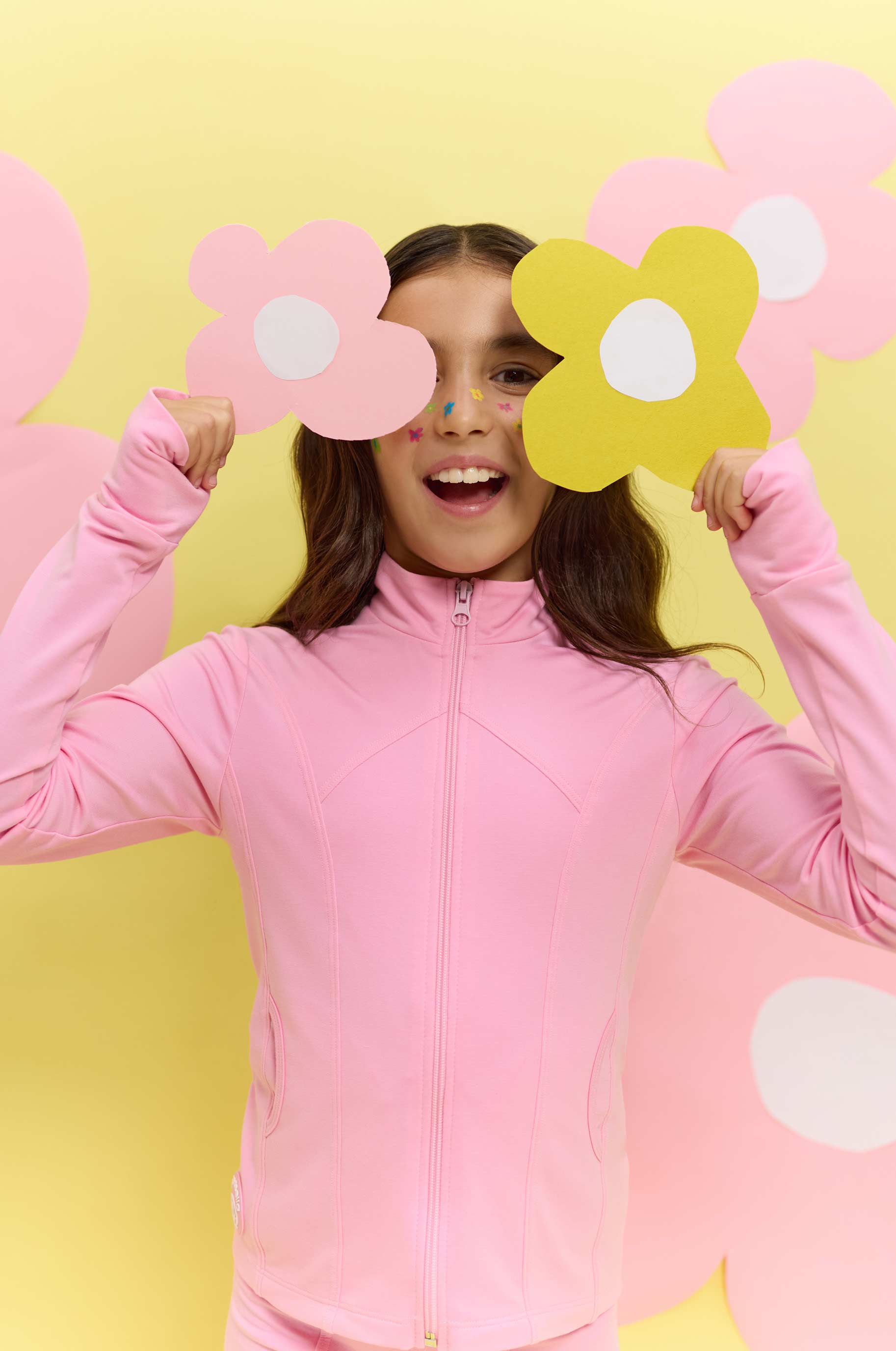 Jacket Crowd Pink Kid