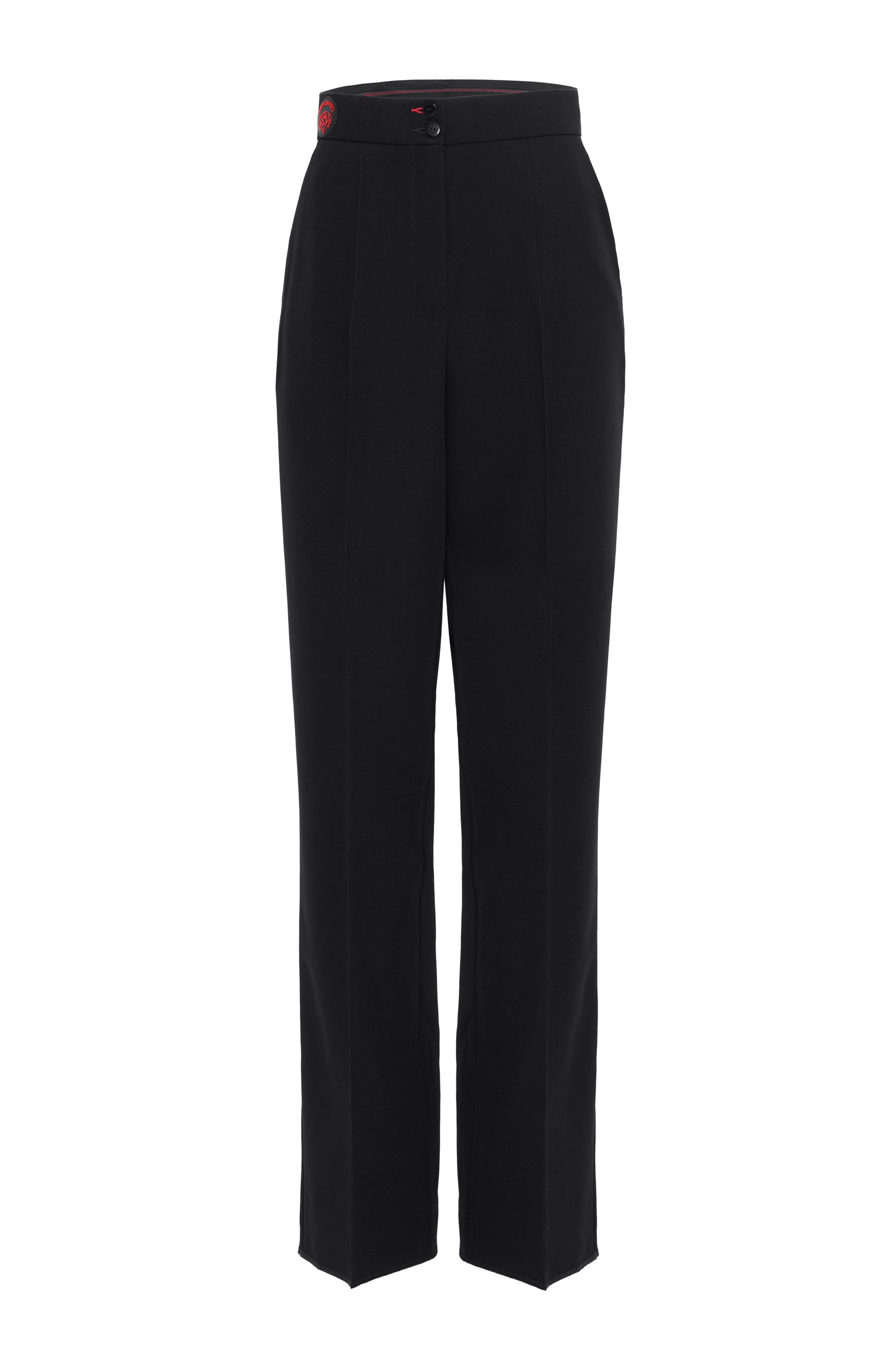 Trousers Straight Nero Trousers Straight Nero
